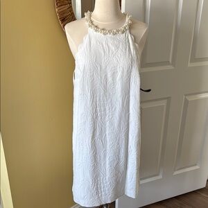 Elegant White Mini Dress